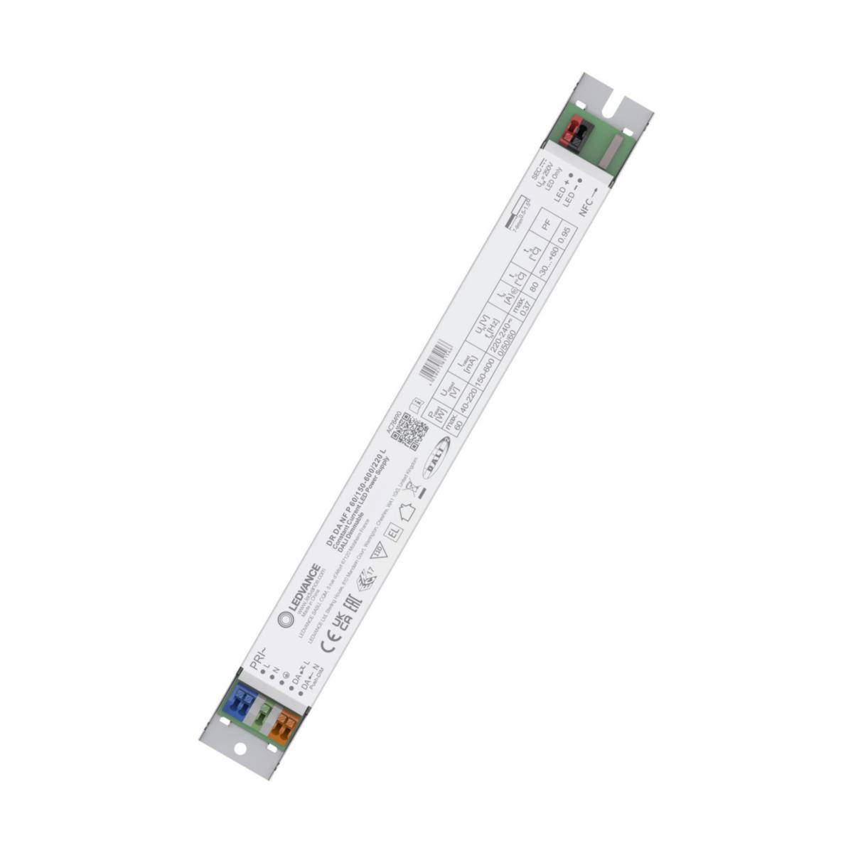 LED driver Dali NFC Performance - DRIVDON DALI 60/150-600/220 L 4058075851566