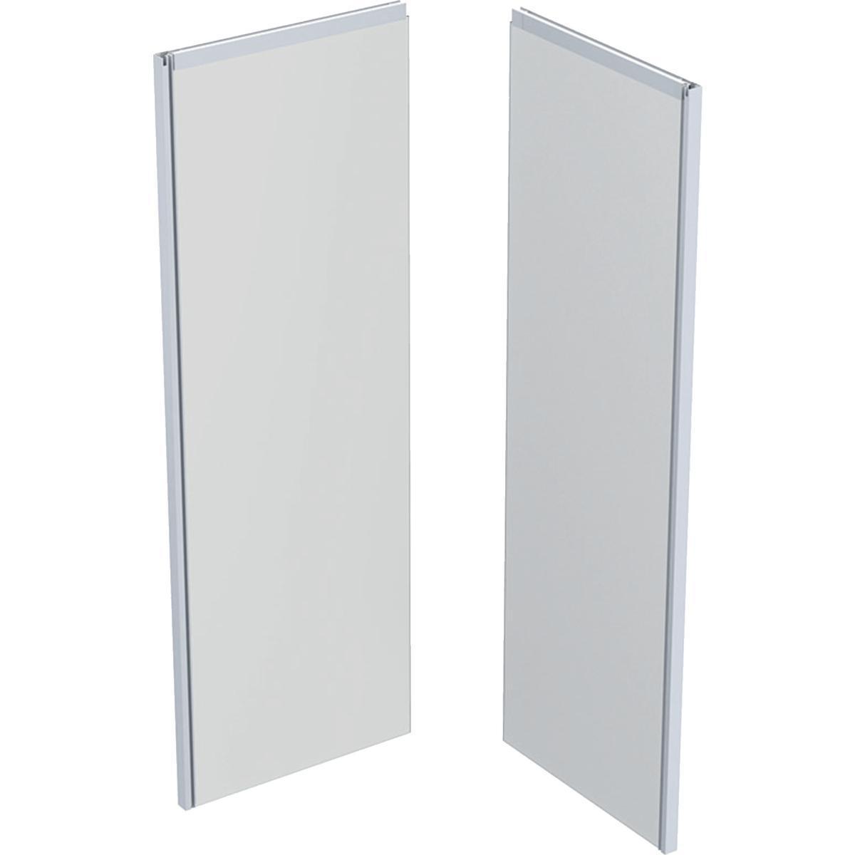 Showerama Bakglas, Contura Shower - CS SHOWERAMA 10-5 BAKDEL VIT FROSTGLAS, 80X90X200CM