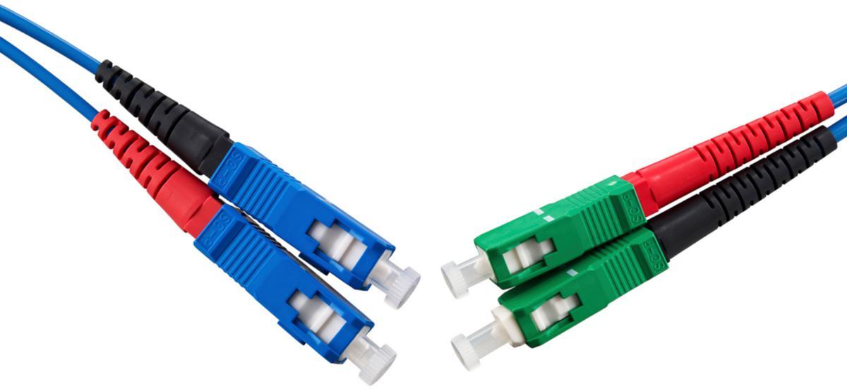 Fiberkablage FTTX SM Duplex SC/UPC-SC/APC - PATCH DPX SM SC/UPC-SC/APC 10M EM-KSUSA-0100-FTTX