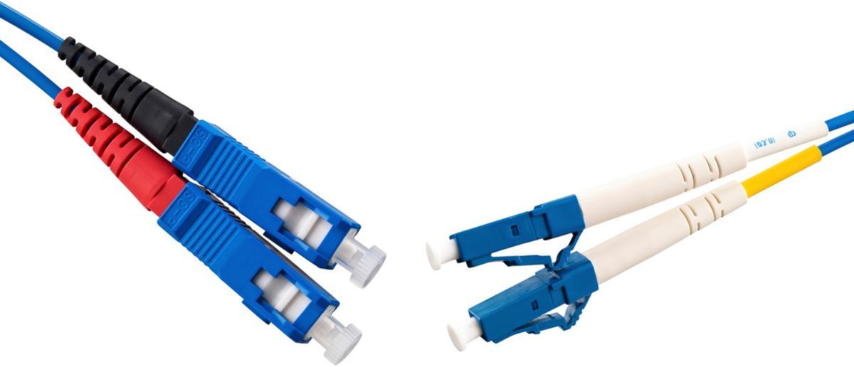 Fiberkablage FTTX SM Duplex SC/UPC-LC/UPC - PATCH DX SM SC/UPC-LC/UPC 0.5M EM-KSULU-0005-FTTX