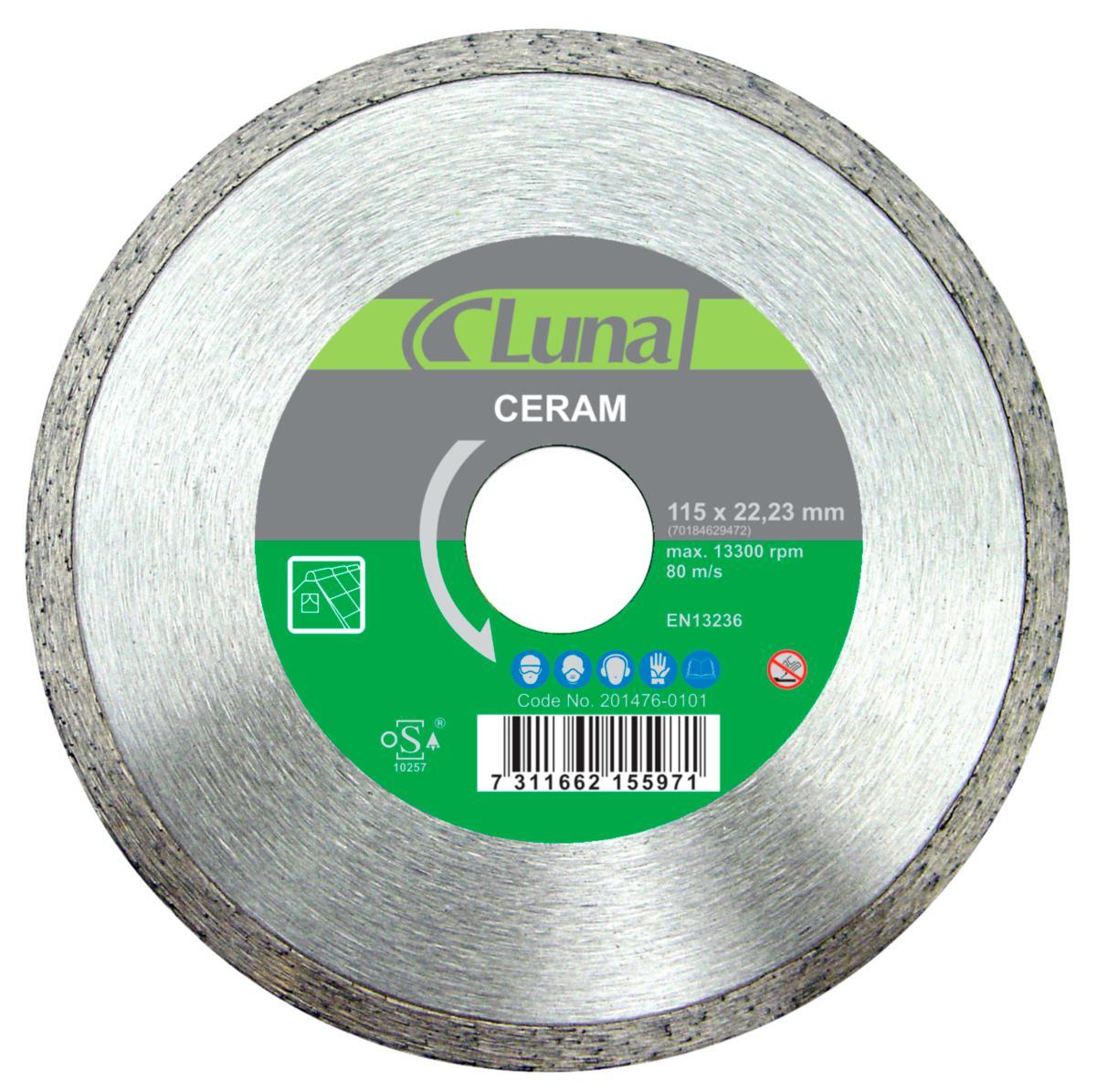 Diamond saw blade tyr. basic - DIAMOND BLADE TYROLIT BASIC 125X1.6X22.2 TILES/