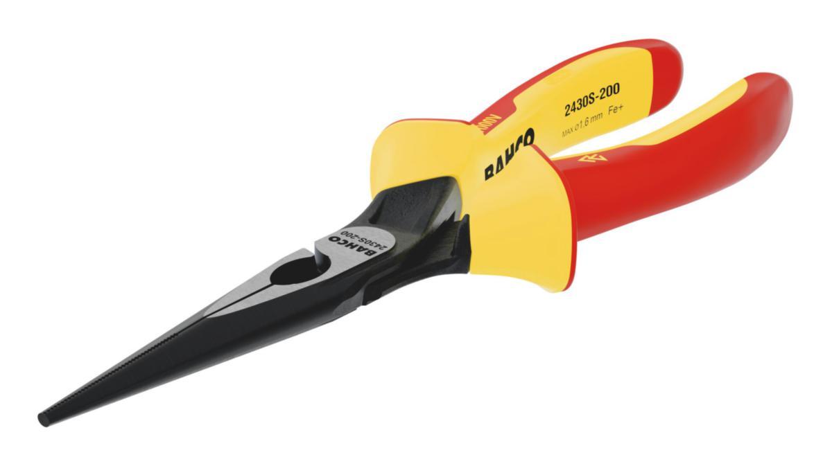Spetstång Bahco 2430S 1000V - SPETSTÅNG BAHCO 2430S-160 ERGO ISOLERAD 160MM