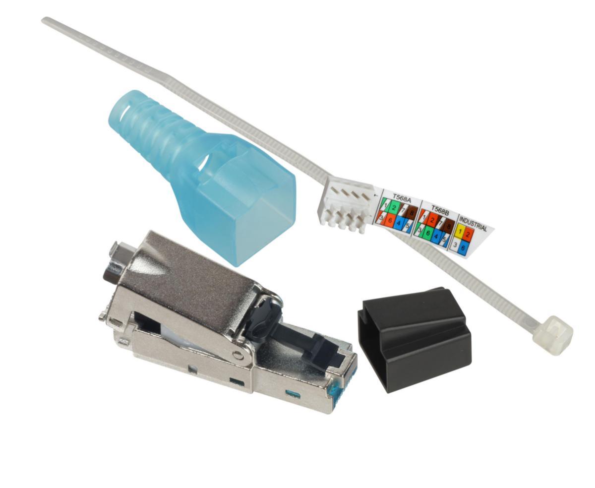 Modularplugg Actassi ACTP - RJ45 PLUGG KAT 6A STP ACTPG6ATLS001