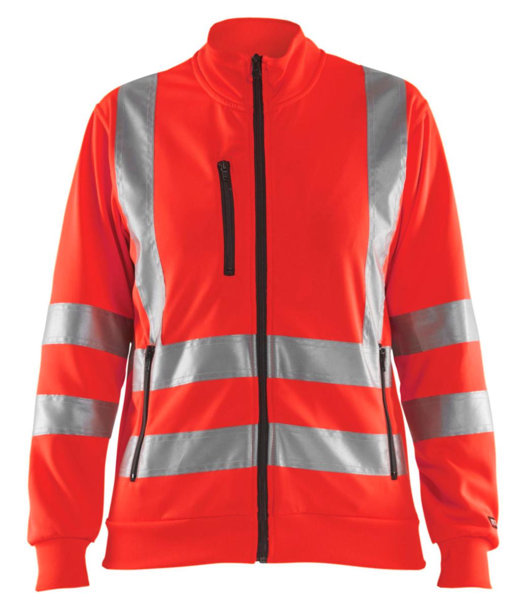 Tröja Blåkläder 3308-1974 Dam - TRÖJA BLK 3308-1974 DAM HELZIP VARSEL RÖD STL 3XL
