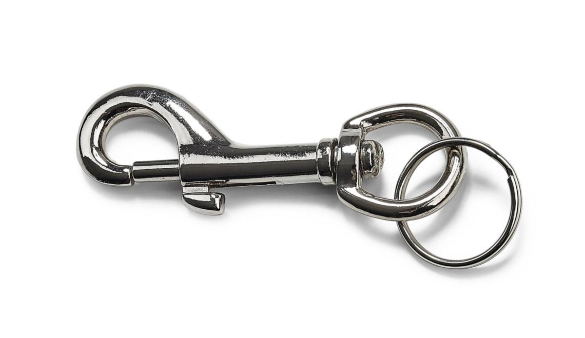Carabiner for key ring - CARABINER A50-5 N WITH KEYRING SB