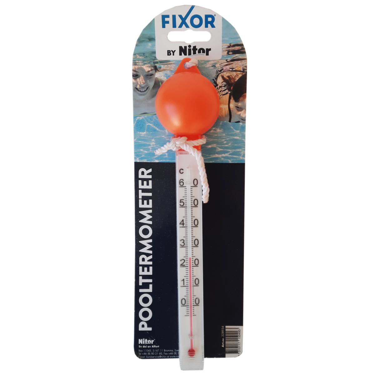 Termometer boll Nitor - POOLTILLBEHÖR NITOR TERMOMETER BOLL TILL MINI POOL