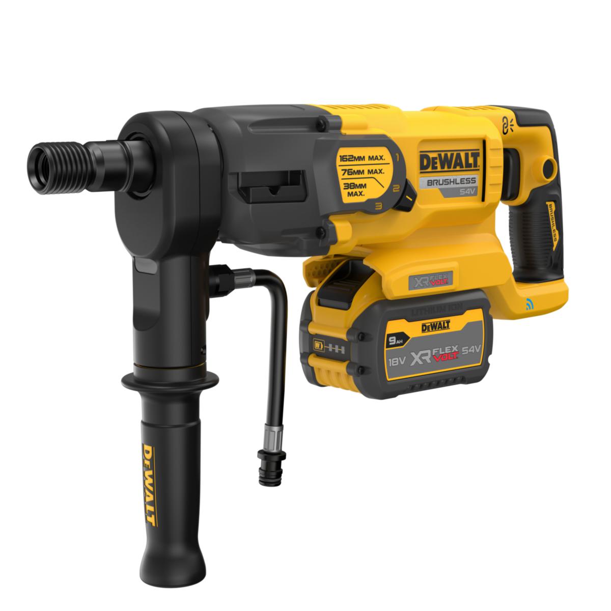 Diamantkärnborr DEWALT DCD150X2 - DIAMANTBORRMASKIN DEWALT DCD150X2-QW 54V 2X9.0AH,VÄSKA