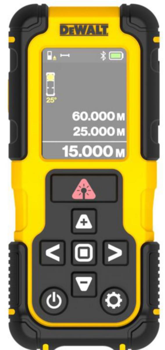 Laseravståndsmätare DEWALT DWHT77200 - LASERAVSTÅNDSMÄTARE DEWALT DWHT77200-XJ 60M