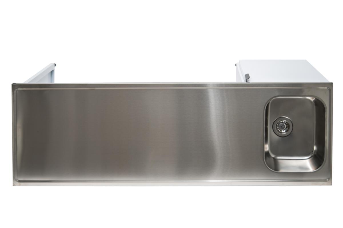 Tvättbänksbeslag / Diskbänk, Nimo - NIMO TVÄTTBÄNKSBESLAG TB-PLAN 1800X600X30
