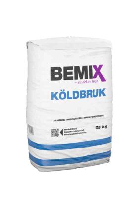 EXPANDERANDE KÖLDBRUK BEMIX 25KG/SÄCK