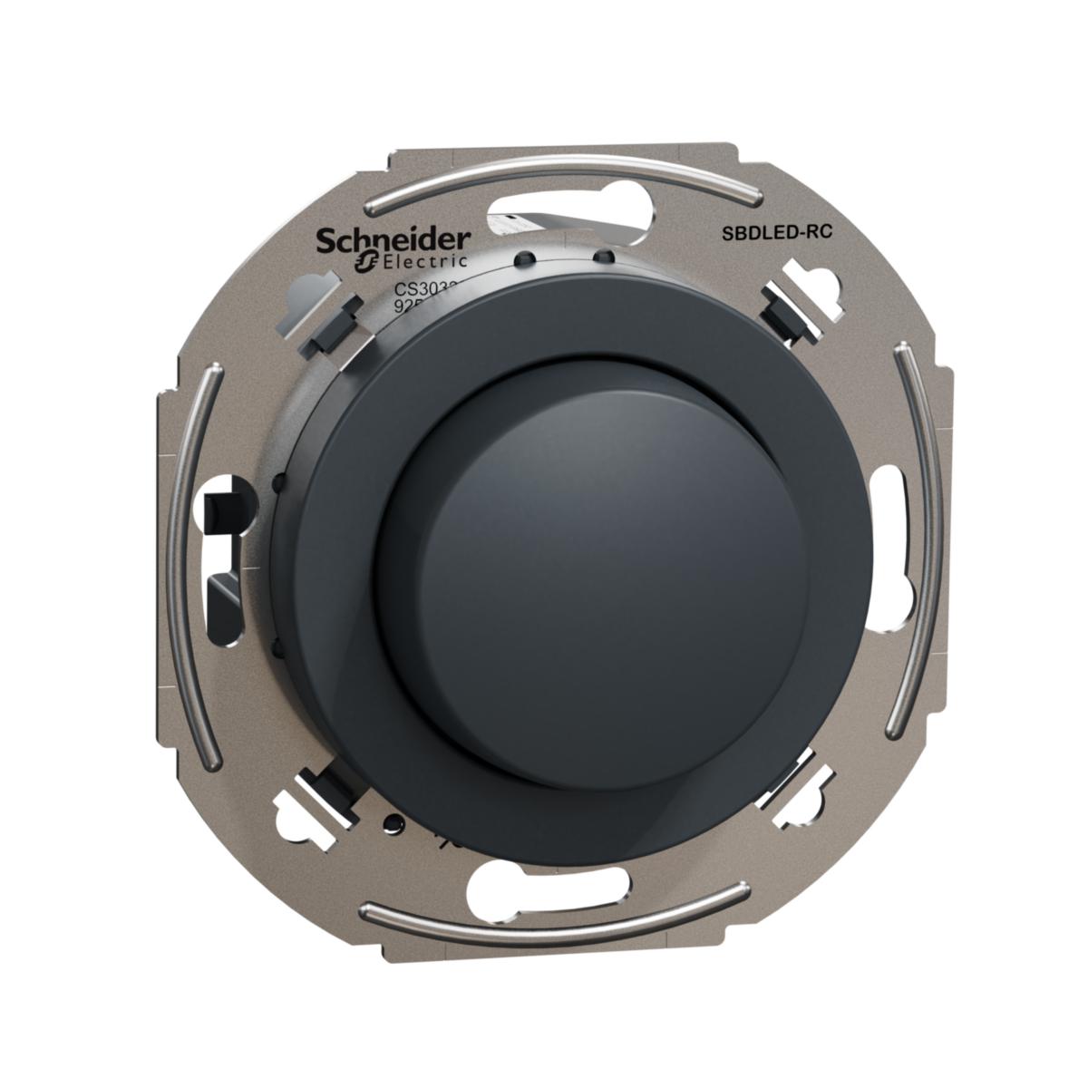 Dimmer LED Renova RC 1-370W - DIMMER LED REN RC 1-370W SVART WDE011629