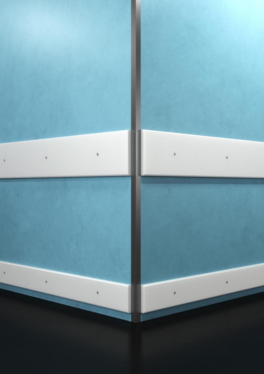 Avvisarlist - AVVISARLIST VIT 97X20MM 2 M