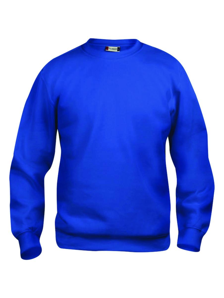 Tröja Clique 021030 Basic - TRÖJA CLIQUE 021030 BASIC RUNDHALS ROYALBLÅ STL XL