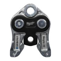 Pressback Milwaukee M18 typ G Geberit: Mepla