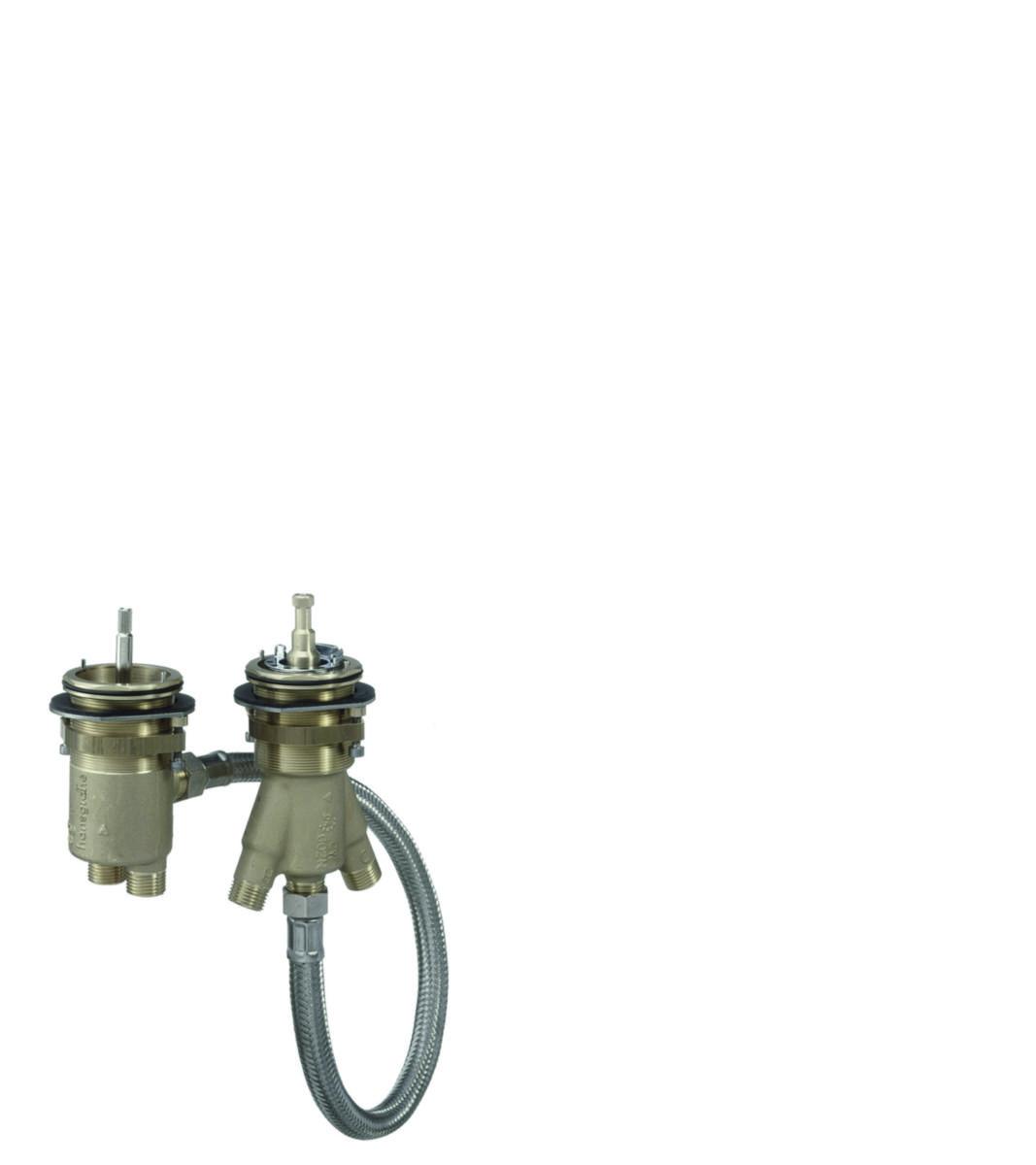 Inbyggnadsdel Axor 2-håls termostat, Hansgrohe - HANSGROHE INBYGGNADSDEL AX INBYGGNADSDEL 2-HÅLS TERM.