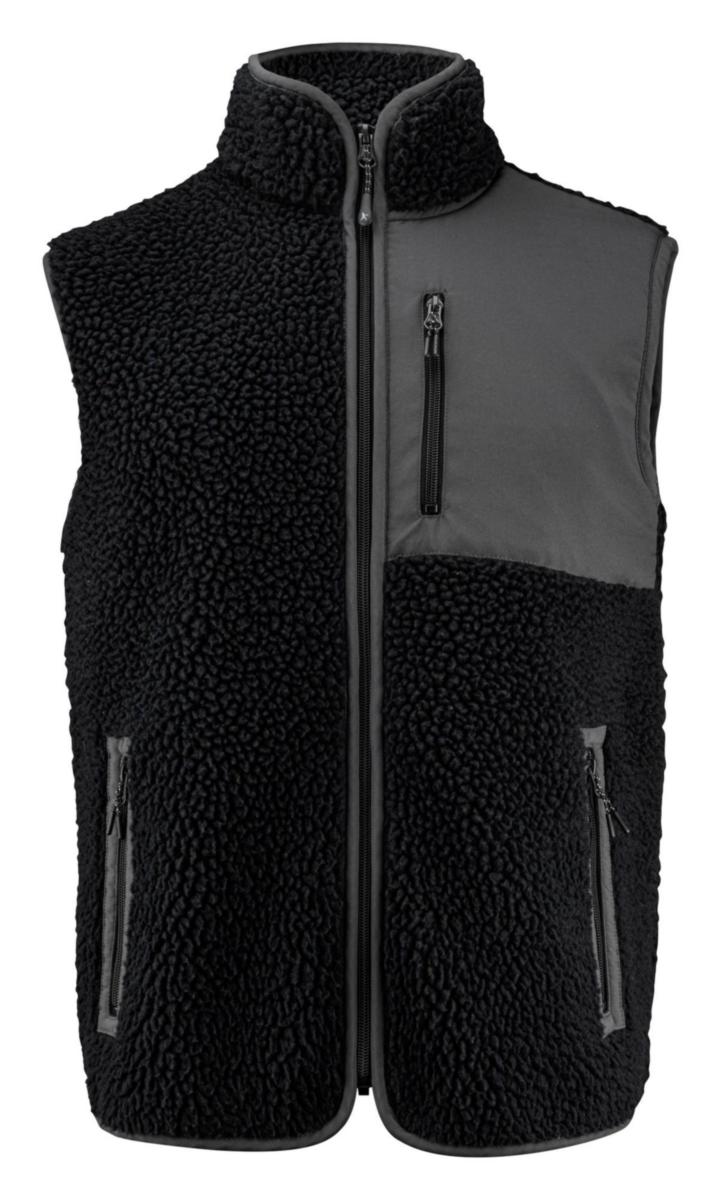Vest Harvest Kingsley - Pile Vest Black L Harvest Kingsley