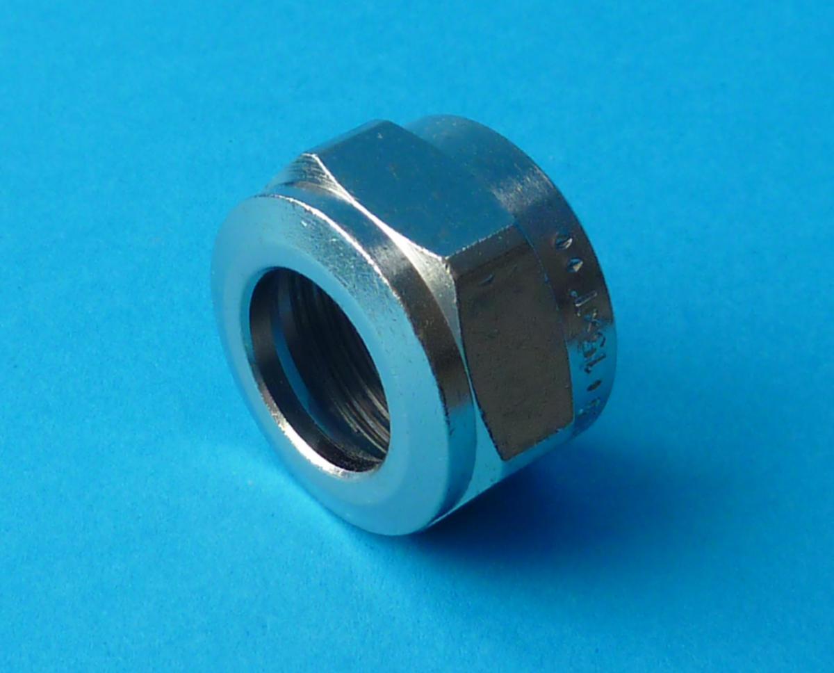 Mutter, RA-K, Danfoss - M18/12X1 MUTTER RA-K FÖR ANSLUTNING MOT MELLANRÖR