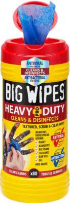 BIG WIPES HEAVY DUTY RÖTT LOCK 80 DUK