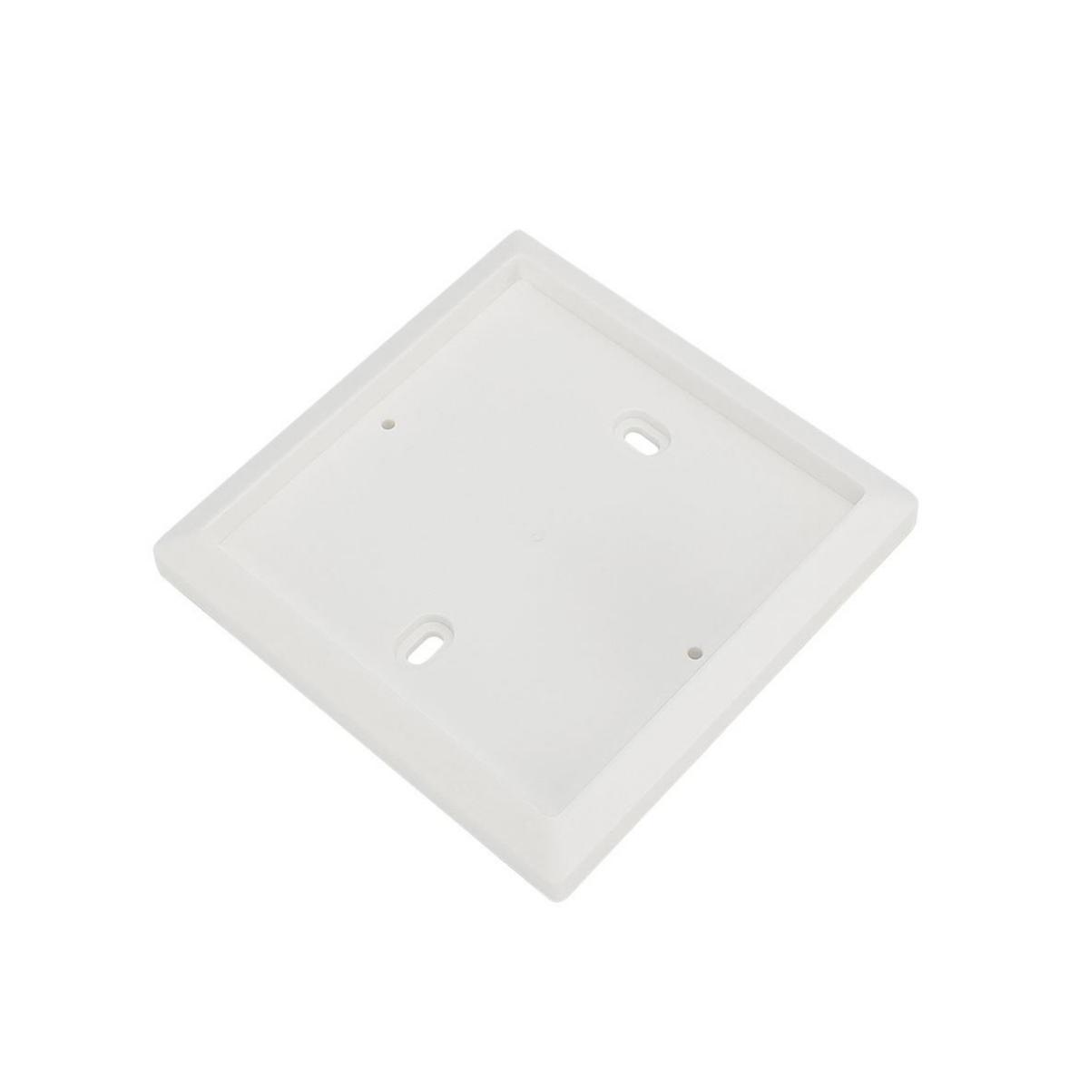 Mounting plate HAKS for switches - Mounting bezel single wh