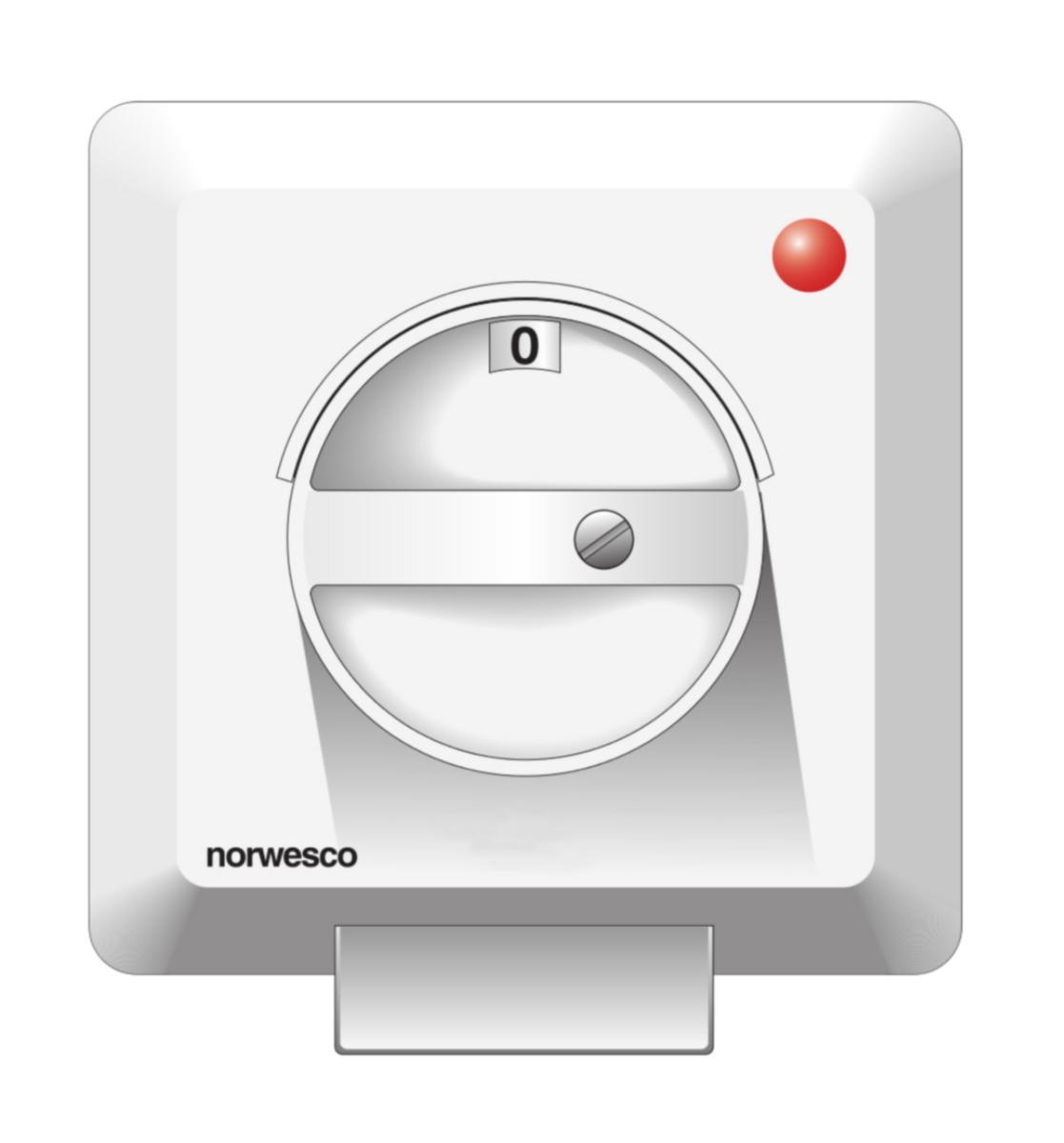 Tvättmaskinsbrytare med signallampa - TVÄTTMASKINSBR. 13A 3-POL TMBUL 452967