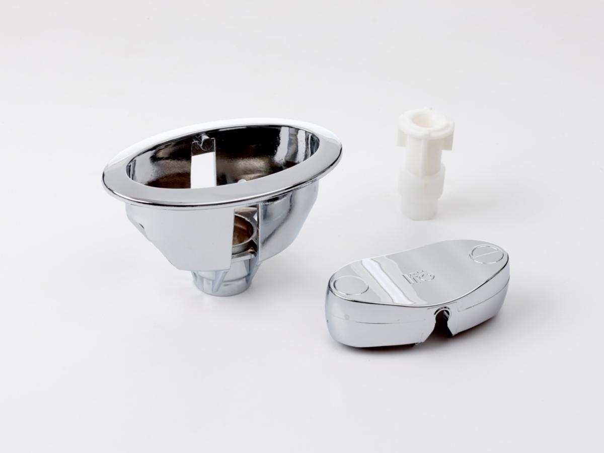 Spolknappsats Cera, Ifö - IFÖ CERA SPOLKNAPPSSATS KROM