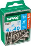 Träskruv TFT SPAX rostfri A2 SB-pack
