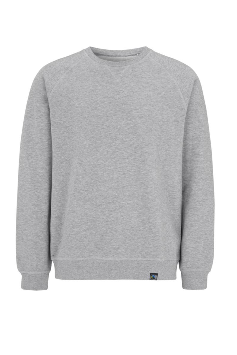 Tröja Cottover F.Terry crew neck 141504 - TRÖJA COTTOVER F.TERRY 141504 RUNDHALS GRÅMELERAD STL M