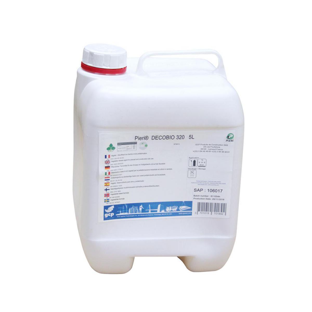 Formolja Pieri® Decobio 320 - FORMOLJA DECOBIO S-320 5 LIT VEGETABILISK