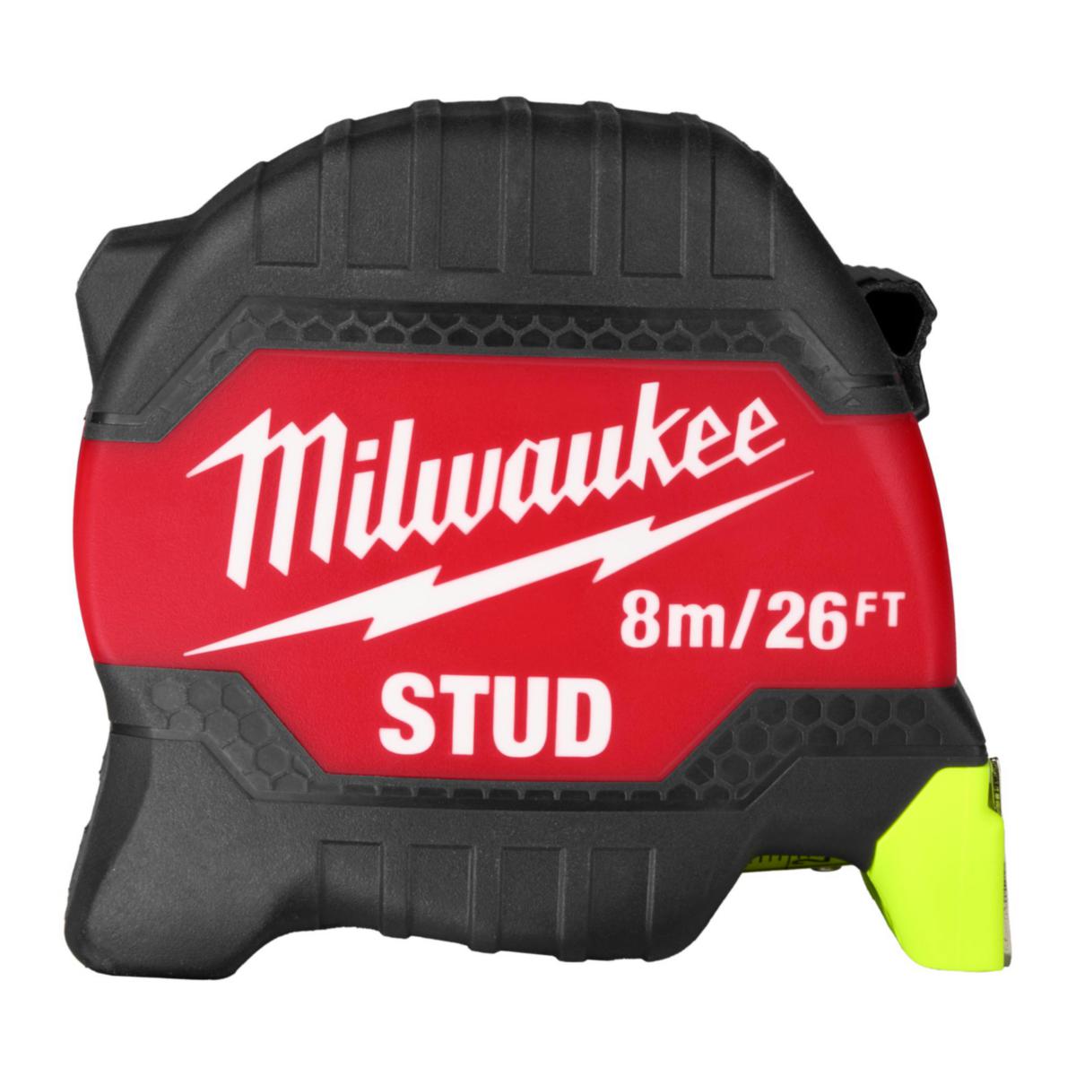 Måttband Milwaukee Stud Gen 3 - MÅTTBAND STUD MILWAUKEE GEN3 8M/26FT-33
