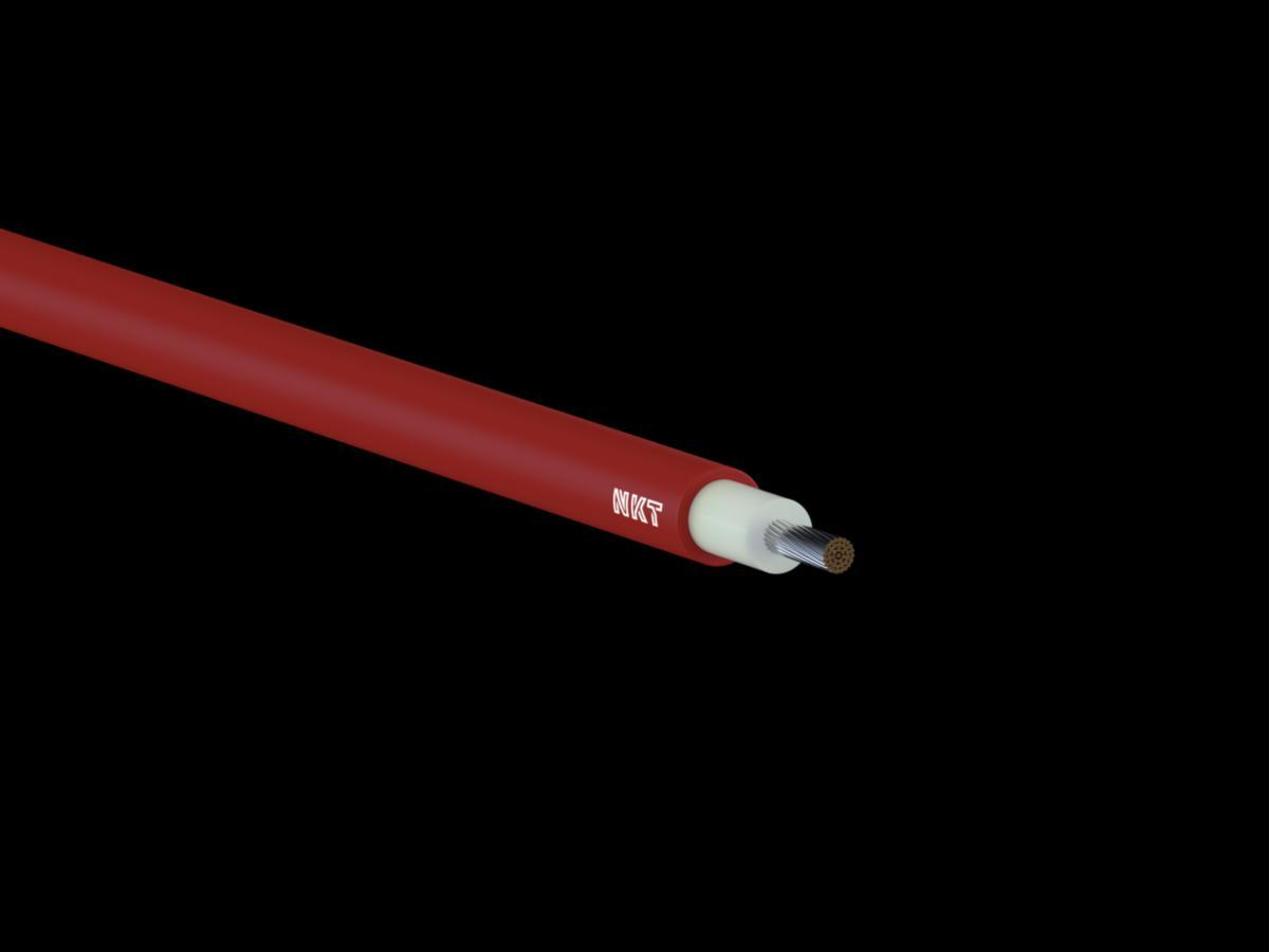 Kopplingskabel för solcellspaneler H1Z2Z2-K, NKT - H1Z2Z2-K 1X4 RÖD T500 163040004S0500
