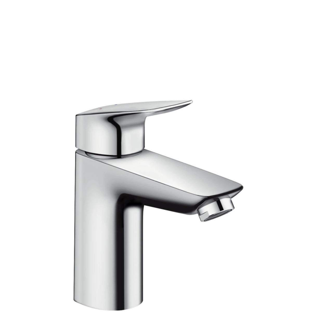 Tvättställsblandare Logis 100 utan lyftventil, Hansgrohe - HG LOGIS 100 TSBL UTAN LYFTV. 5LITER/MINUT, KROM