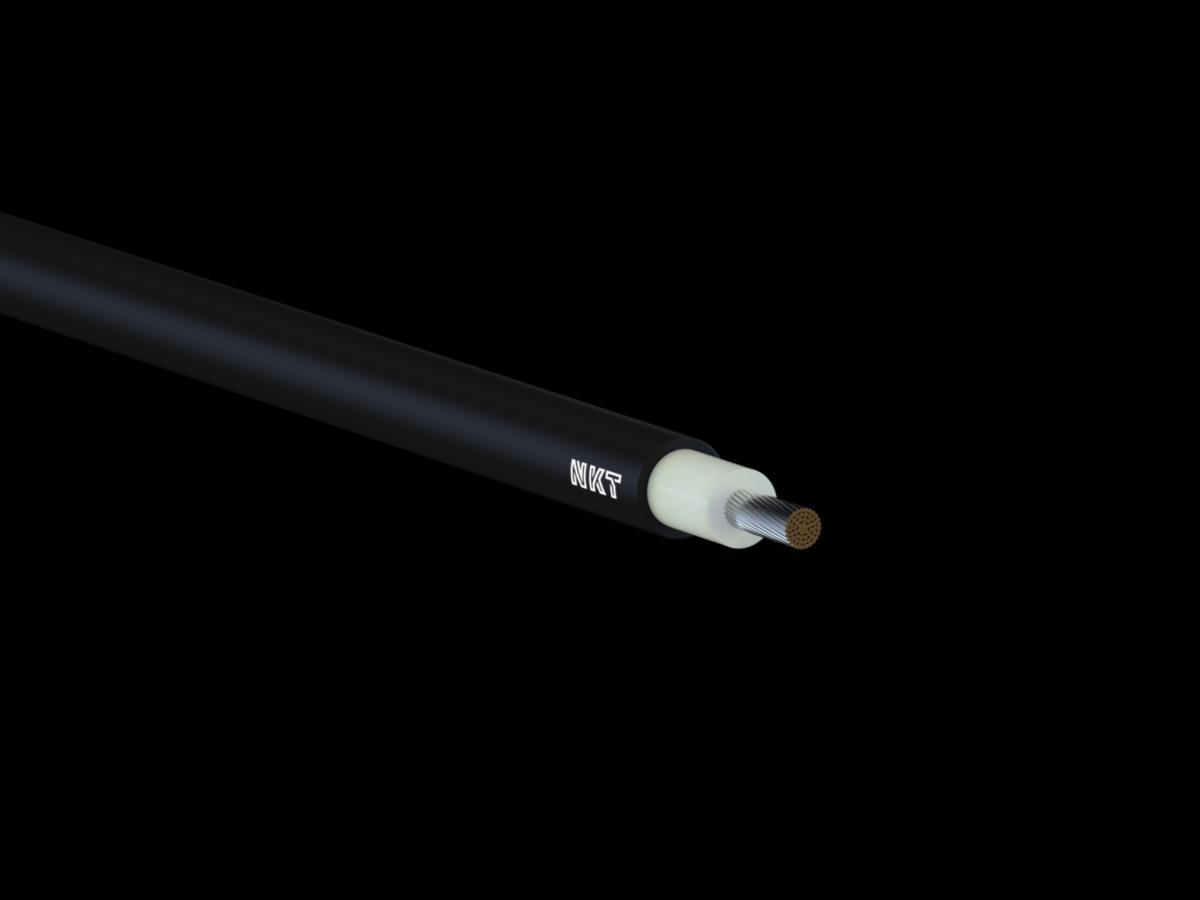 Kopplingskabel för solcellspaneler H1Z2Z2-K, NKT - H1Z2Z2-K 1X6 SVART 163040001