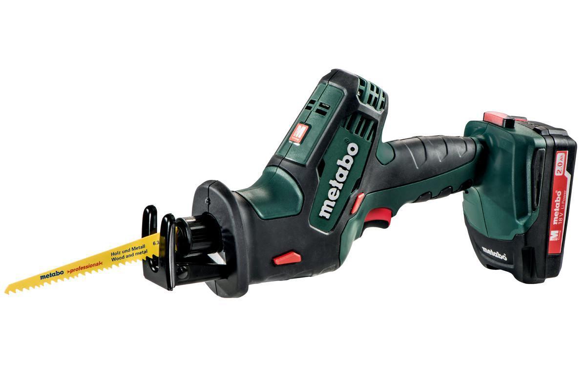 Tigersåg Metabo SSE 18 LTX COMPACT Li-Power - TIGERSÅG METABO SSE18LTX COMPACT 18V M-BOX 2X2AH-LIPO