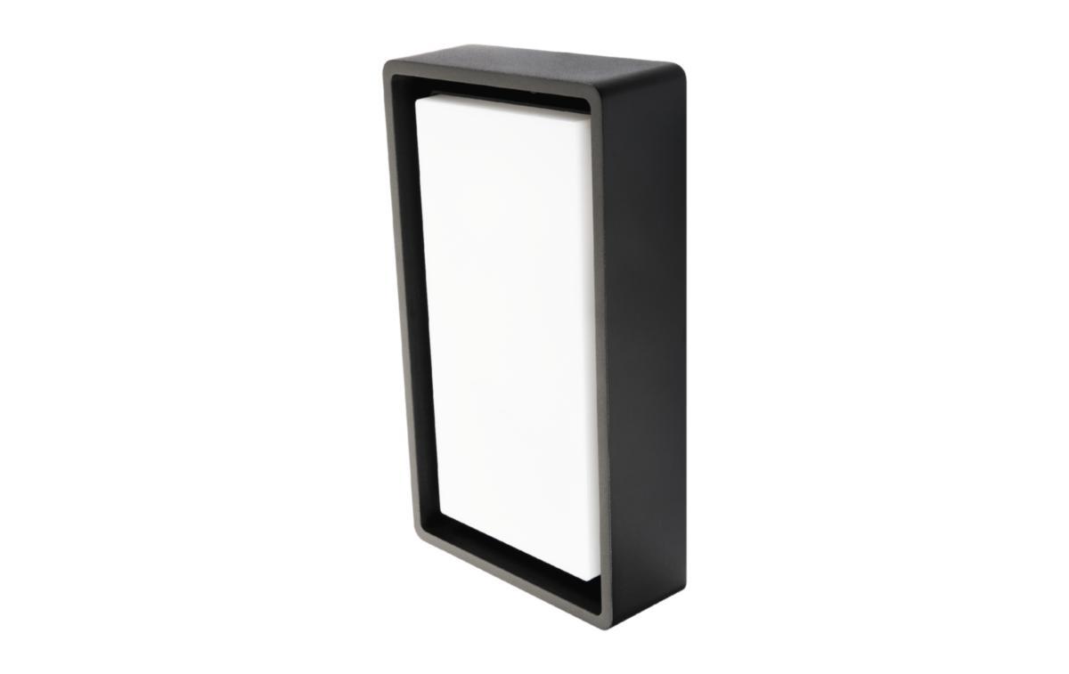 Väggarmatur Frame - VÄGGARM 8W 670LM 3K IP66 SV FRAME