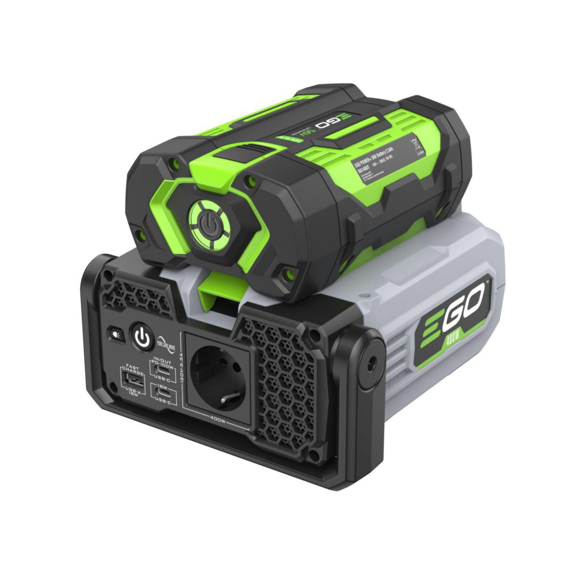 Batteribackup EGO Nexus Escape 400W Set - BATTERIBACKUP EGO NEXUS ESCAPE EGO MAXEFFEKT: 400W VIKT:1.46K