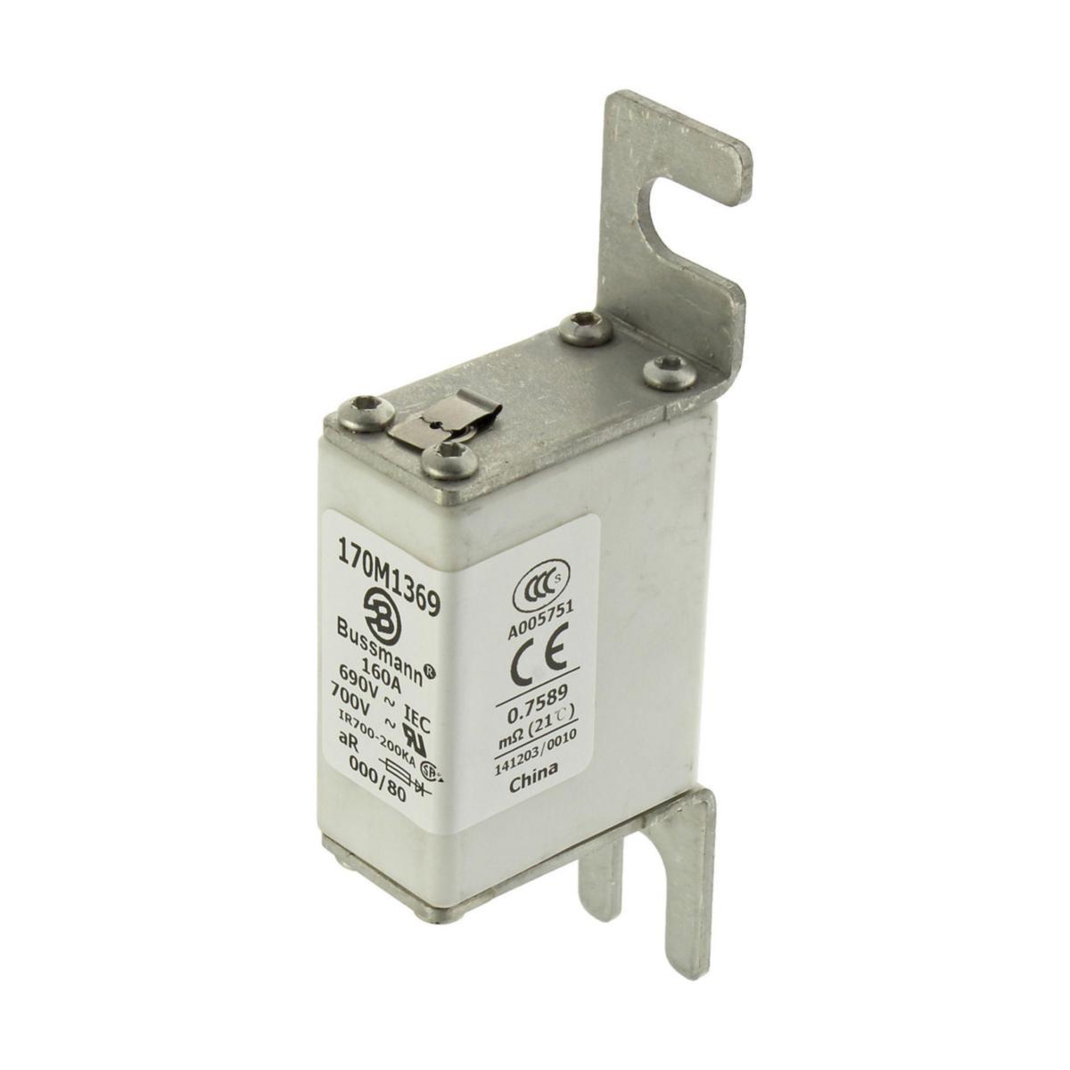 HRC säkring 170M - SÄKRING 160A 690V 000/80 DIN FUSE 160A 690V 000/80 AR UC