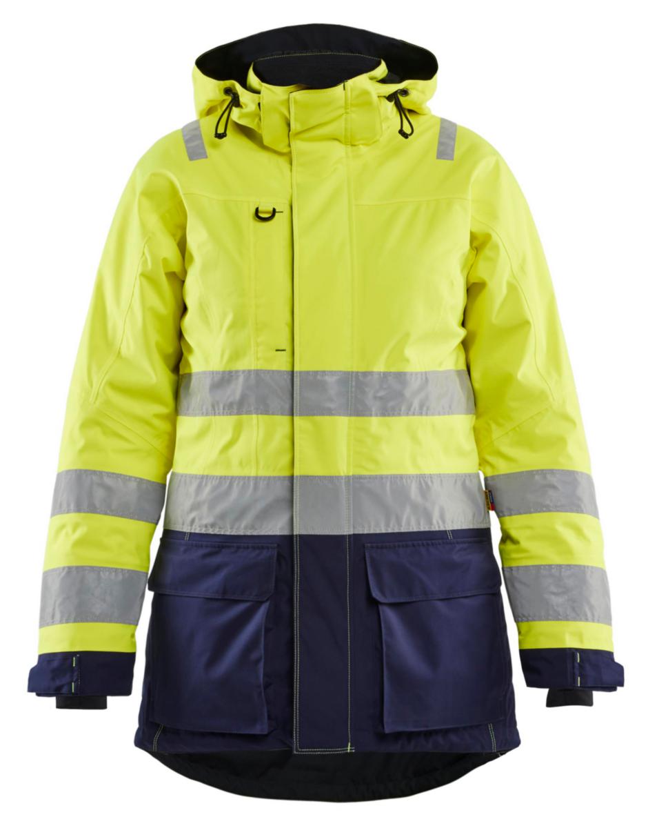Vinterparkas Blåkläder 4472-1987 Dam - VINTERPARKAS BLK 4472-1987 DAM VARSELGUL/MARINBLÅ L