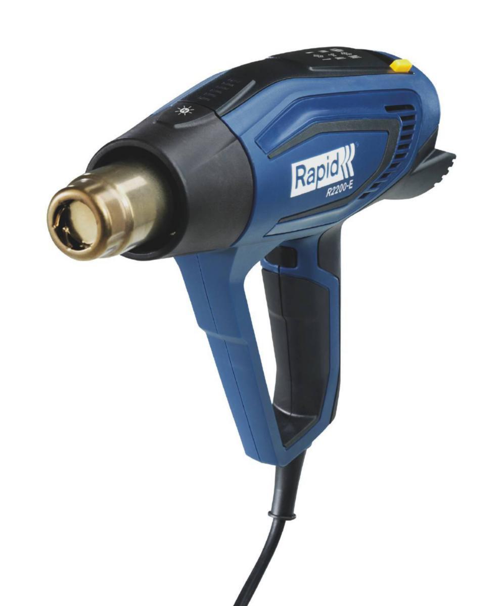 Varmluftspistol Rapid R2200-E - VARMLUFTSPISTOL RAPID R2200-E 2200W 60-650°C 250-500L/MIN