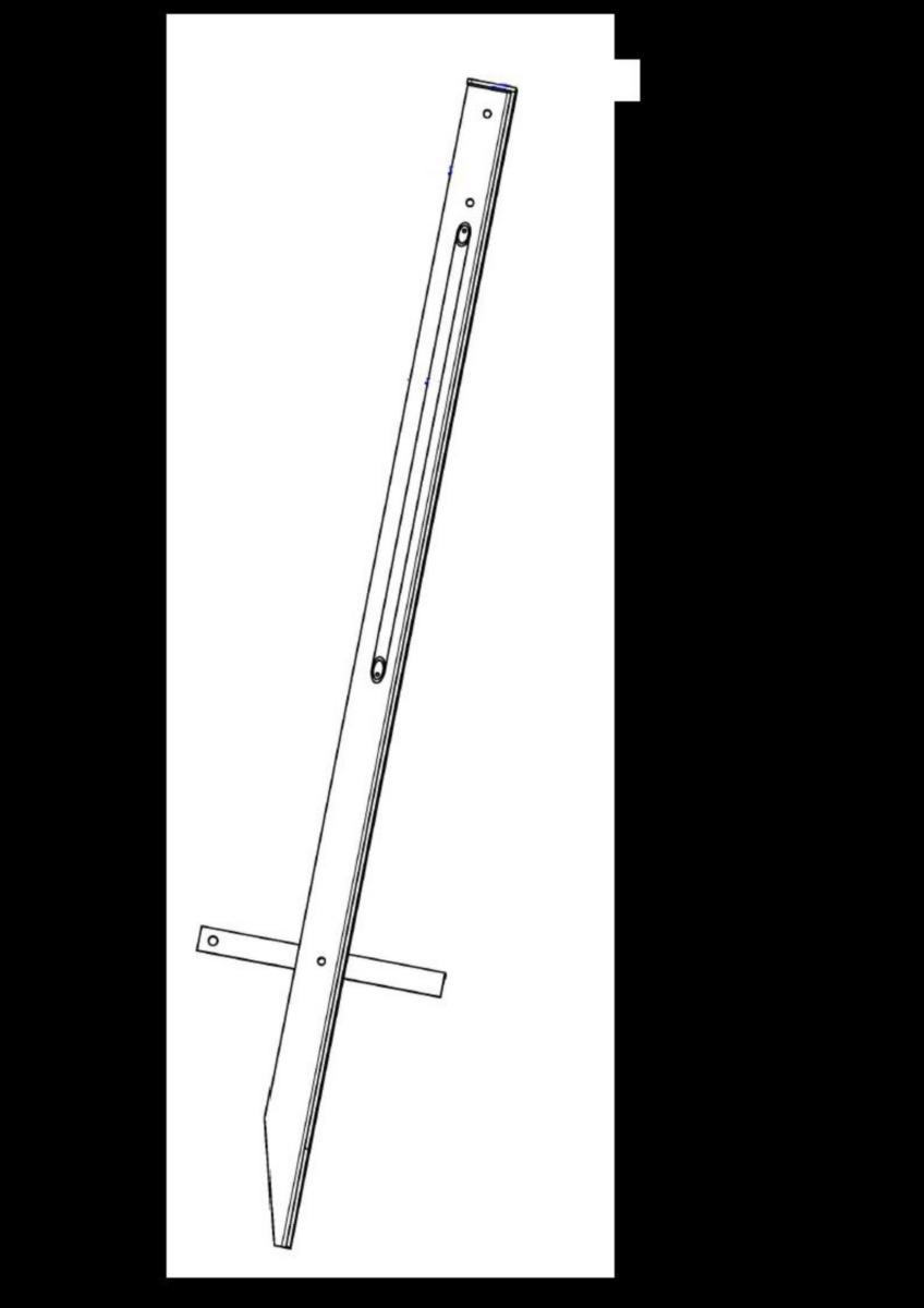 Markeringsstolpe 1,43 m - MARKERINGSSTOLPE 1430MM