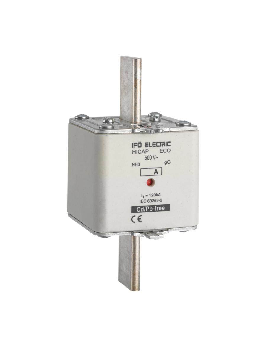 Ifö Hicap, ECO, gG, size 3, 500V - HICAP ECO GG 3 500A 500V 3 500 500 500 K