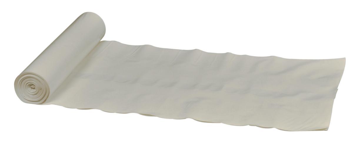 Sopsäck återvunnen plast - SOPSÄCK 125L VIT 25ST/RLE