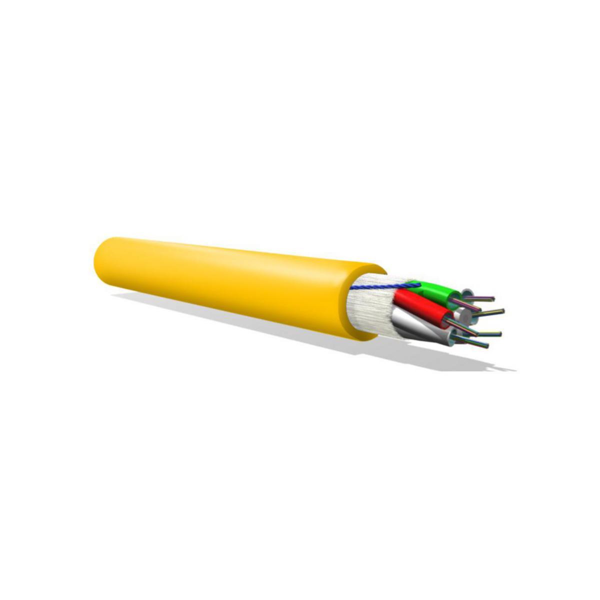 Fiberkabel Loose Tube B2ca 9/125, Eurolan - LT 48X9/125 IN/UTE B2CA 39LB2-S1-48YL-0