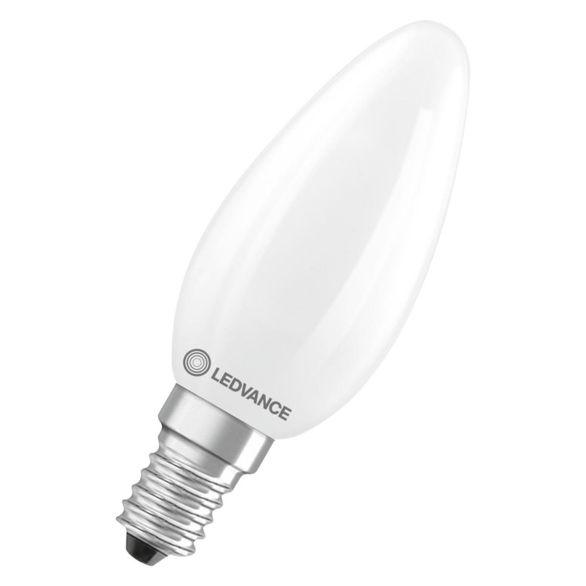 LED-lampa Superior Kron, dimbar - LED S KRON 40 DIM MATT 827 E14 4099854478116