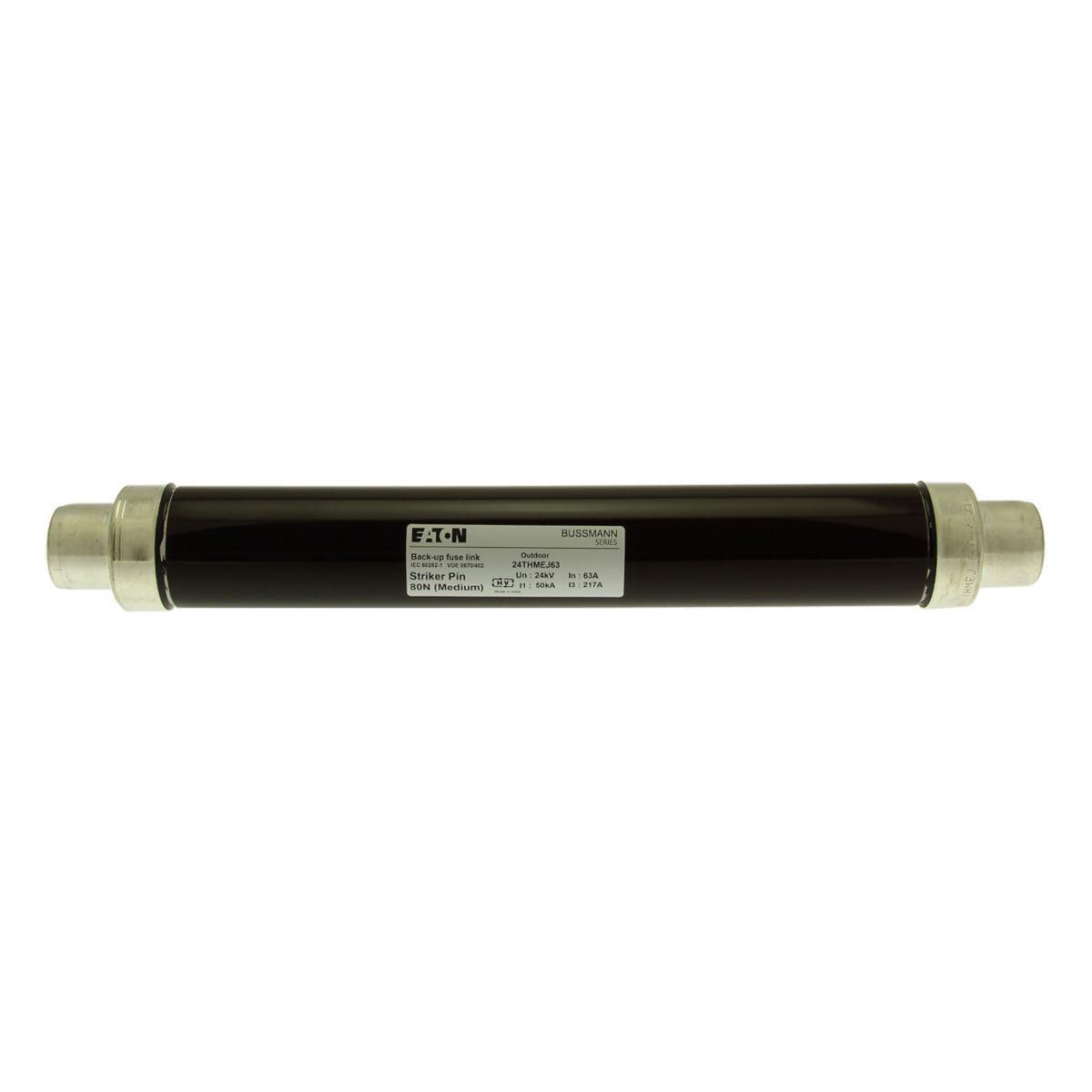 Säkring Brown - SÄKRING BROWN 24KV 63A 2.5"DIN 24KV 63A 2.5"DIN BROWN