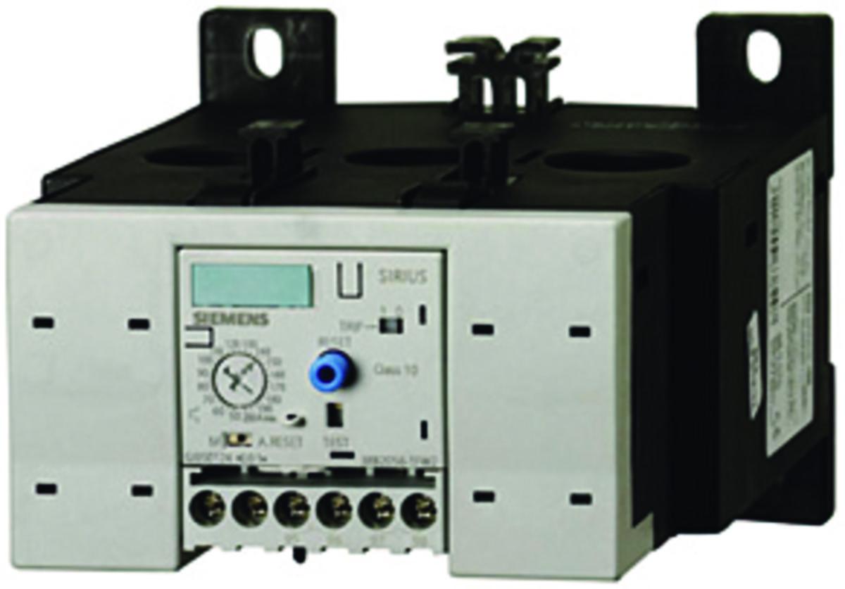 Överlastskydd elektroniskt klass 10 (standard) S6 - ÖVERLASTRELÄ 50... 200 A S6 KL 3RB2056-1FW2