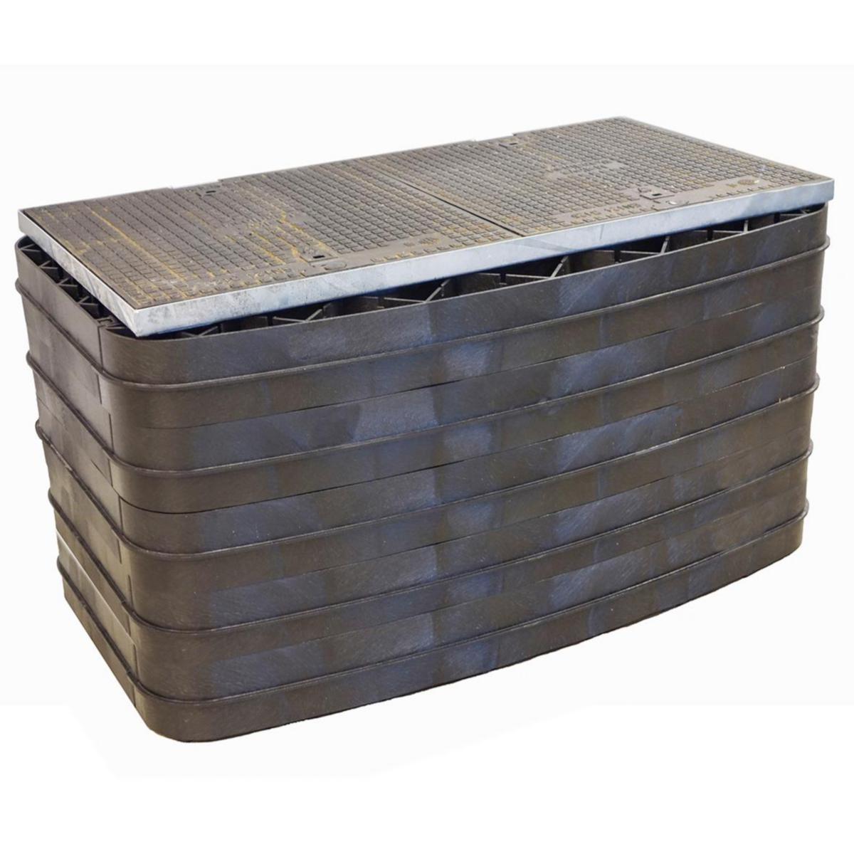 Complete C2 Well and lid with 5 rings B125 - FAN HEATER SAV22GNX