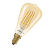 LED-lampa Vintage 1906, Edison, Guld, dimbar