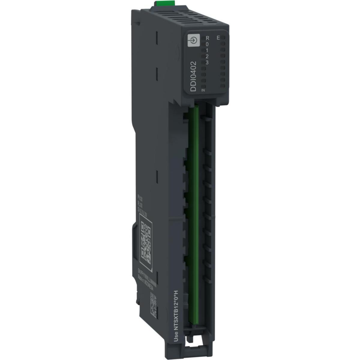 Diskret ingångsmodul, Modicon Edge I/O NTS - INGÅNGSMODUL DISKRET DI4 SNK S NTSDDI0402