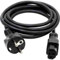 Device cable (Power cable), 2 m, black