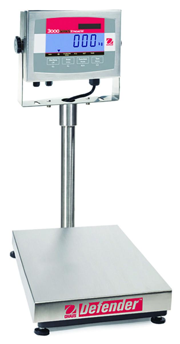Golvvåg Ohaus Defender 3000 - GOLVVÅG OHAUS 60KG/10G KRÖNT 355X305MM